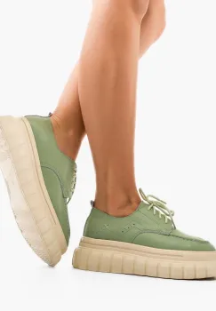 Pantofi Casual Loprem Verzi imagine