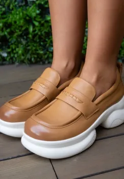 Pantofi Casual Lovre Bej imagine