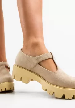 Pantofi Casual Lybon Bej imagine