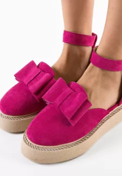 Pantofi Casual Marbo Fuchsia imagine