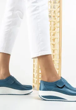 Pantofi Casual Marko Bleu 2 imagine