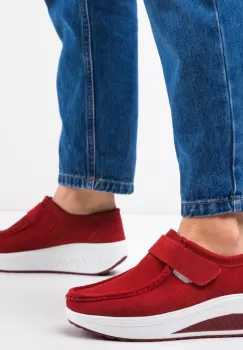 Pantofi Casual Marko Rosii 2 imagine