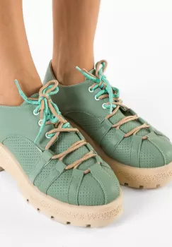 Pantofi Casual Memy Verzi imagine