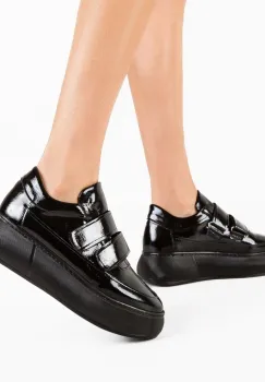 Pantofi Casual Mernera Negre imagine