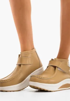 Pantofi Casual Misha Bej imagine