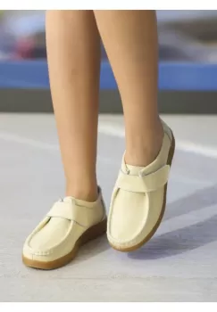 Pantofi Casual Monta Bej imagine