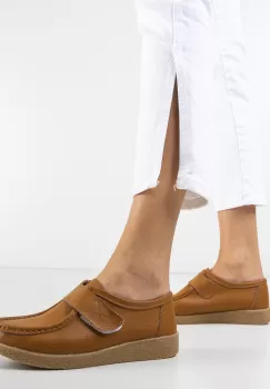 Pantofi Casual Monta Camel imagine