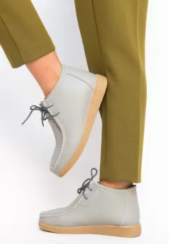 Pantofi Casual Munela Gri imagine