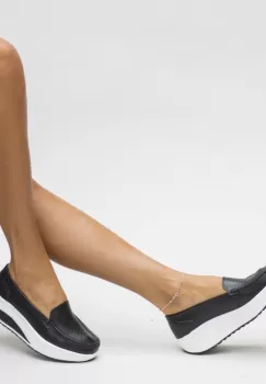 Pantofi Casual Musta Negri imagine