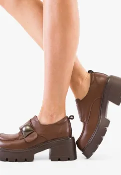 Pantofi Casual Nanyt Camel imagine