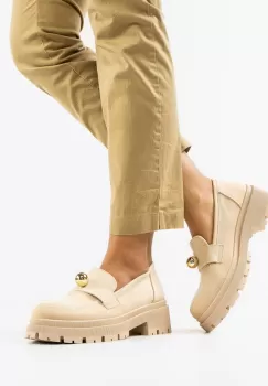 Pantofi Casual Nieve Bej imagine