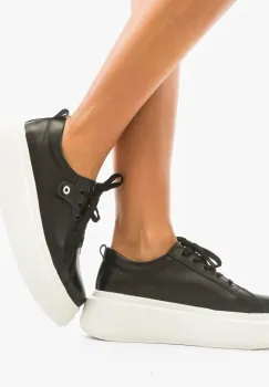 Pantofi Casual Nuandre Negri 2 imagine