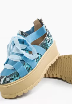 Pantofi Casual Pakler Albastri 2 imagine