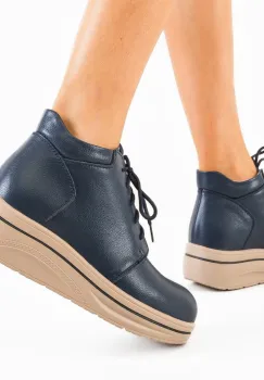 Pantofi Casual Palerma Bleumarin imagine