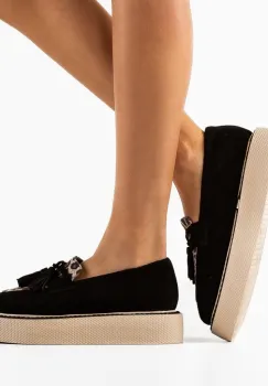 Pantofi Casual Pryha Negre imagine