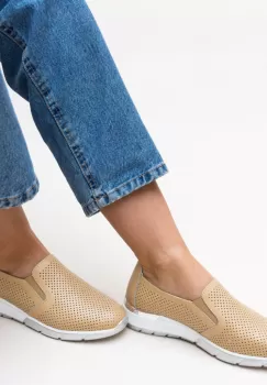 Pantofi Casual Pufine Bej imagine