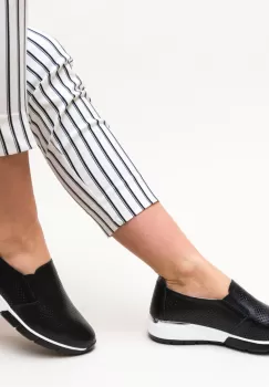 Pantofi Casual Pufine Negri imagine