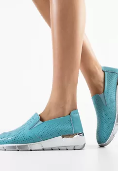 Pantofi Casual Pufine Turcoaz imagine