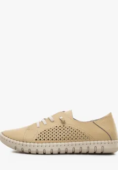 Pantofi Casual Rahima Bej imagine