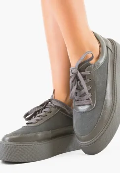 Pantofi Casual Retegan Gri imagine