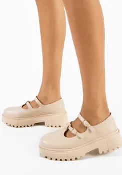 Pantofi Casual Rita Bej imagine