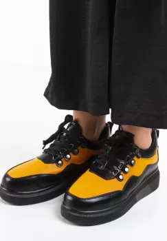 Pantofi Casual Roman Galbeni imagine