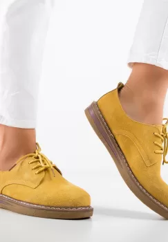 Pantofi Casual Romena Galbeni imagine
