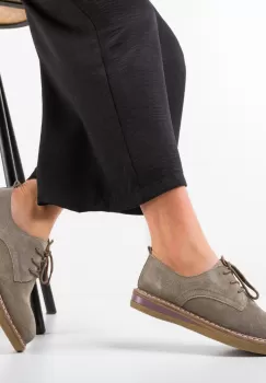 Pantofi Casual Romena Khaki imagine