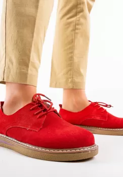 Pantofi Casual Romena Rosii imagine