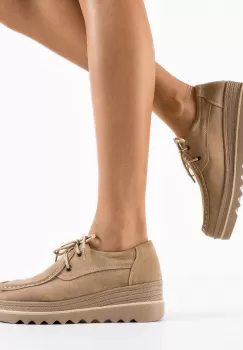 Pantofi Casual Sagrio Bej imagine