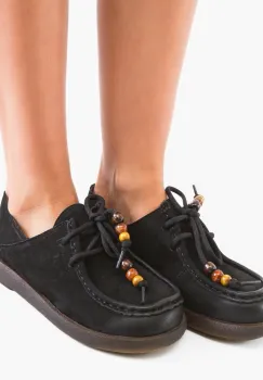 Pantofi Casual Salvor Negri imagine