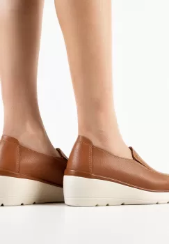 Pantofi Casual Sanam Camel imagine