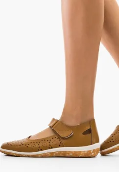 Pantofi Casual Silka Camel imagine