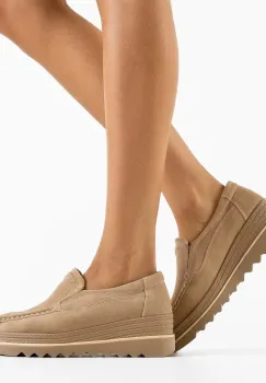 Pantofi Casual Smirno Bej 2 imagine