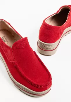Pantofi Casual Smirno Rosii imagine