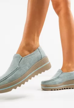Pantofi Casual Smirno Turcoaz imagine