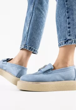 Pantofi Casual Sofia Albastri imagine