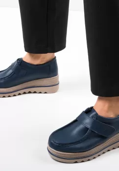 Pantofi Casual Straif Bleumarin imagine