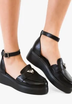 Pantofi casual Terfly Negri imagine