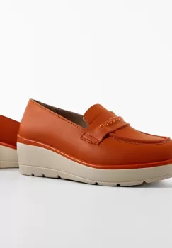Pantofi Casual Teyana Portocalii imagine