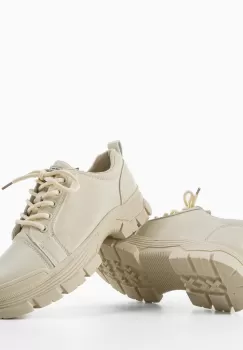 Pantofi Casual Tillie Bej imagine
