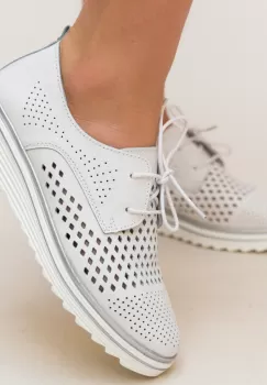 Pantofi Casual Tone Albi imagine