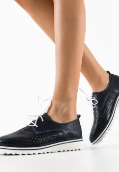 Pantofi Casual Tone Bleumarin 2 imagine