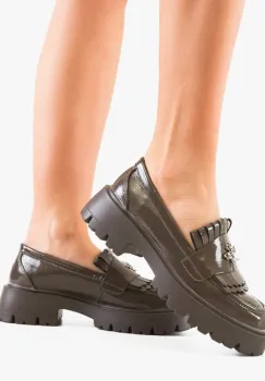 Pantofi Casual Trevy Khaki imagine