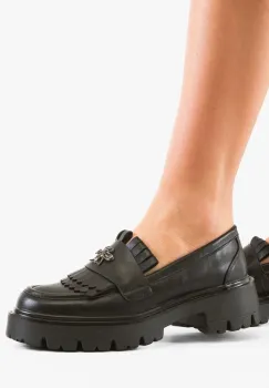 Pantofi Casual Trevy Negri 2 imagine