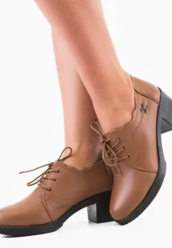 Pantofi Casual Tyborc Camel imagine