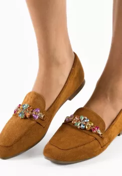 Pantofi Casual Varius Camel imagine