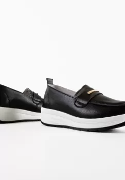 Pantofi Casual Vefra Negri imagine