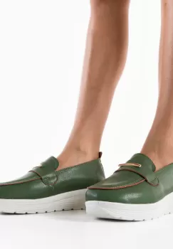 Pantofi Casual Vefra Verzi imagine