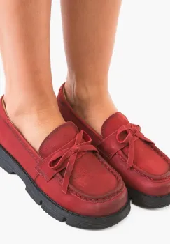 Pantofi Casual Vesa Rosii imagine